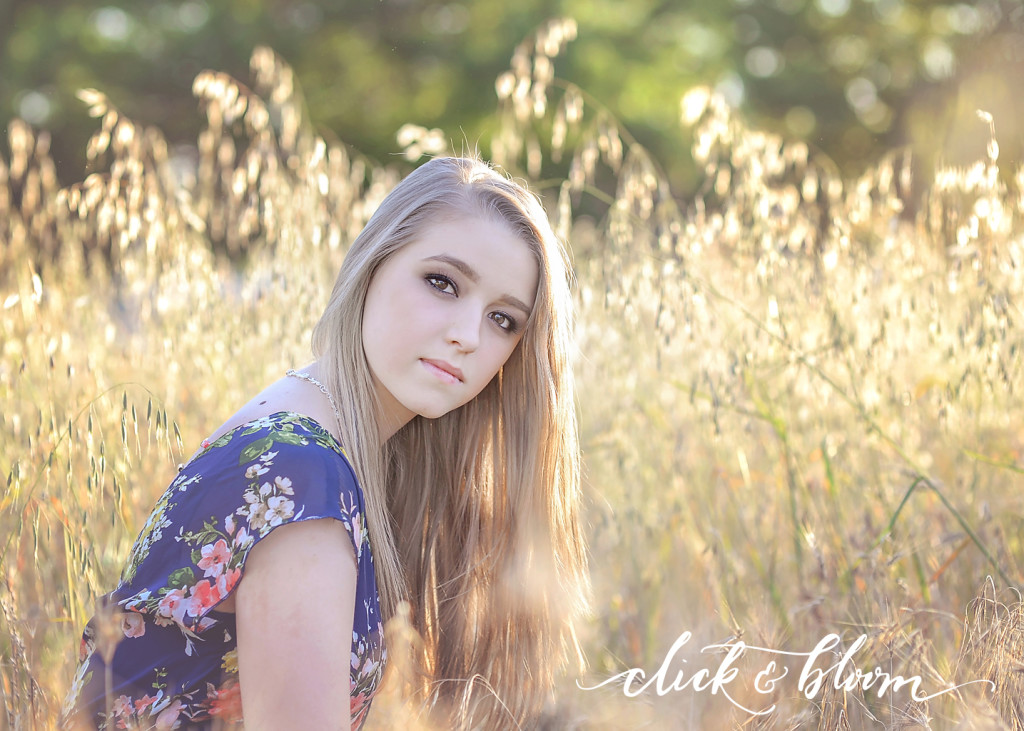 Click and Bloom Senior Poses