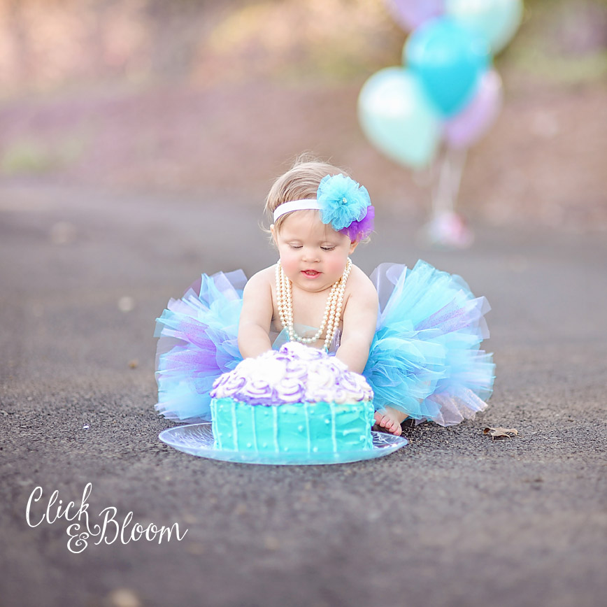 Click and Bloom Photography - Cake Smash